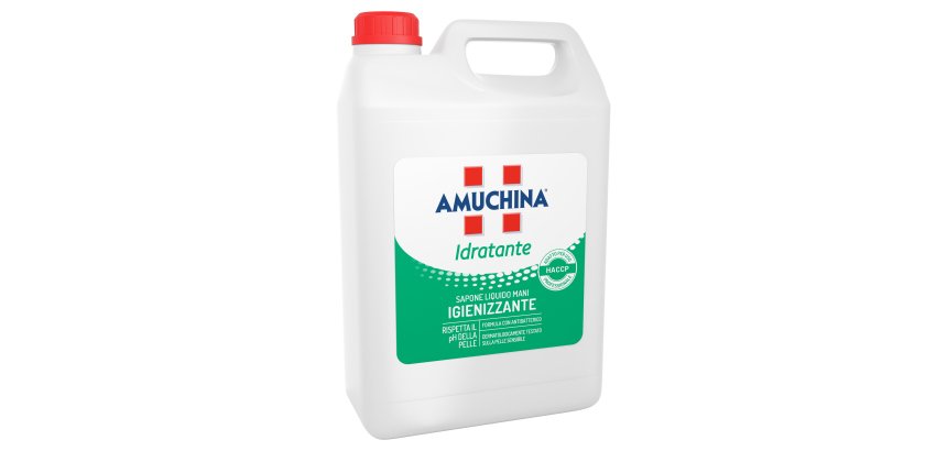 Sapone liquido idratante mani - 5 L - Amuchina