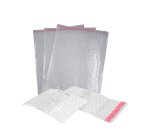 Busta trasparente - a bolle d'aria - con chiusura adesiva - 13 x 20 cm - conf. 100 pezzi