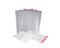 Busta trasparente - a bolle d'aria - con chiusura adesiva - 25 x 35 cm - conf. 100 pezzi