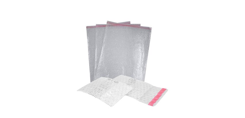 Busta trasparente - a bolle d'aria - con chiusura adesiva - 40 x 50 cm - conf. 100 pezzi
