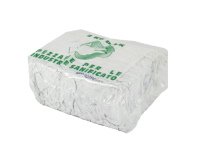 Pezzame, Stracci - per pulizia industriale - 2 kg - bianco