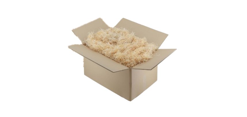 Trucciolo da imballaggio - legno - colore paglia - 1 kg