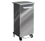 Contenitore a pedale Gastro - 110 L - acciaio - Stilcasa