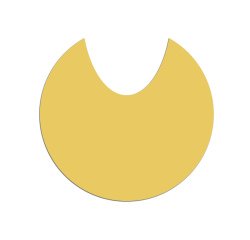 Adesivo raccolta differenziata - per carrello portasacco - spessore 300 micron - giallo - Stilcasa