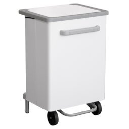 Contenitore a pedale Gastro - 70 L - bianco - Stilcasa