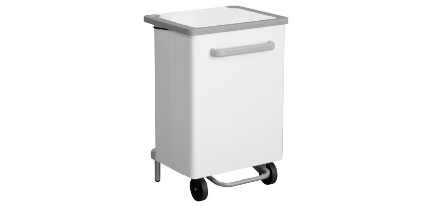Contenitore a pedale Gastro - 70 L - bianco - Stilcasa