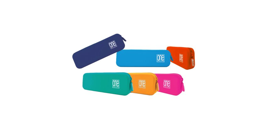Astuccio One Spring slim - 20 x 6,5 x 3 cm - silicone - Blasetti