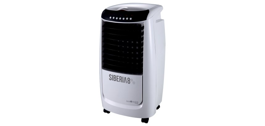 Rinfrescatore ad acqua Siberia 8 - con serbatoio 8 L - 85 W - 42,6 x 31,5 x 77 cm - CFG