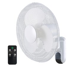 Ventilatore WallFan40 - da parete - 3 velocità - 40 W - diametro 40 cm - 41,3 x 45,9 x 27,6 cm - Melchioni family