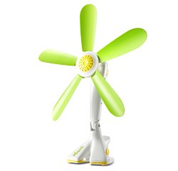 Ventilatore a clip Margarita - da tavolo e a parete - 7 W - diametro 42 cm - 14,8 x 14,3 x 51 cm - CFG