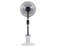 Ventilatore Mistic Fan - da terra - con nebulizatore - serbatoio 2,8 L - 80 W - diametro 40 cm - 43 x 40 x 125 cm - Melchioni family