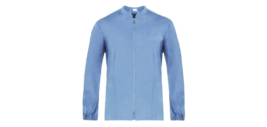 Casacca Gabriele - da uomo - manica lunga - taglia XXL - azzurro - Giblor's