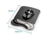 Tappetino Duo Gel - per mouse - fumo chiaro/scuro - Kensington