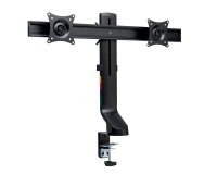 Braccio salvaspazio per monitor doppio SmartFit - nero - Kensington