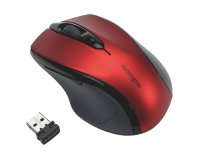 Mouse Pro Fit di medie dimensioni - wireless - rosso rubino - Kensington