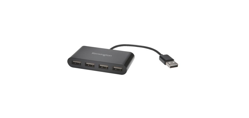 Hub - 4 porte - USB 2.0 - Kensington
