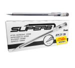 Penna a sfera Super B - punta 0,7 mm - nero - Pentel - promo pack 12+2 pezzi