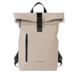 Zaino Roll-top Drop - 30 x 42 x 14 cm - gomma - crema - In Tempo