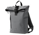 Zaino Roll-top Drop - 30 x 42 x 14 cm - gomma - grigio - In Tempo