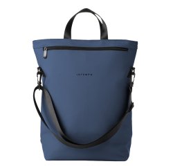 Borsa zainabile Drop - 30 x 44 x 14 cm - gomma - blu - In Tempo