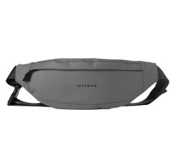 Marsupio Drop - 37 x 14 x 5 cm - gomma - grigio - In Tempo