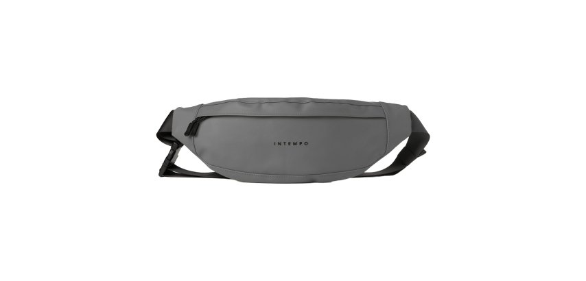 Marsupio Drop - 37 x 14 x 5 cm - gomma - grigio - In Tempo
