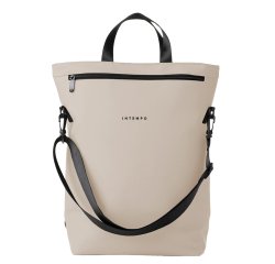 Borsa zainabile Roll-top Drop - 30 x 44 x 14 cm - gomma - crema - In Tempo