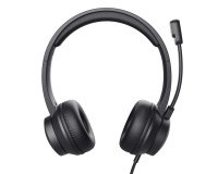 Trust HS-201 Headset Wired Head-band Office/Call center USB Type-A Black