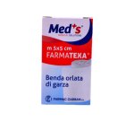 Benda di garza orlata - 5 cm x 5 mt - Med's - conf. 12 pezzi