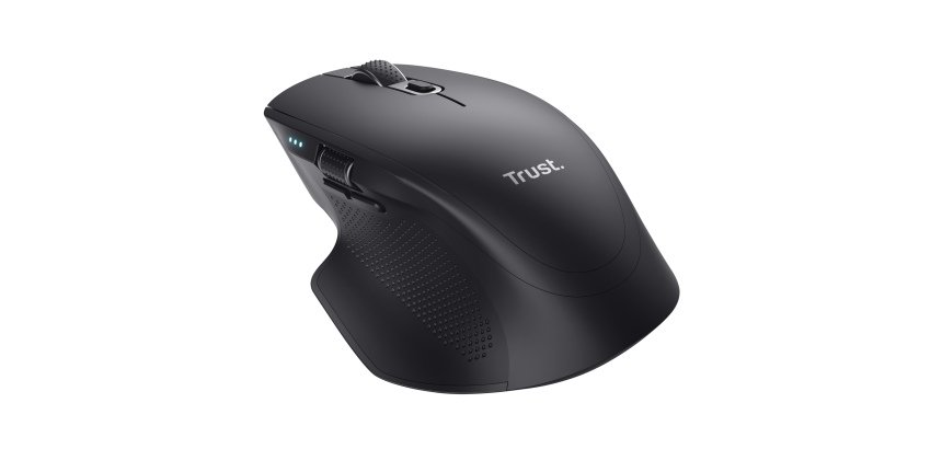 Mouse wireless multi-dispositivo Ozaa+ - nero - Trust