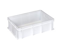 Cassa alimentare Europa - 60 x 40 x 17 cm - 32 L - HDPE - neutro - Mobil Plastic