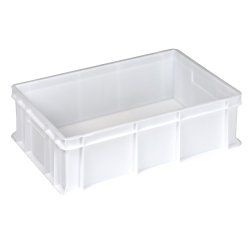 Cassa alimentare Europa - 60 x 40 x 17 cm - 32 L - HDPE - neutro - Mobil Plastic
