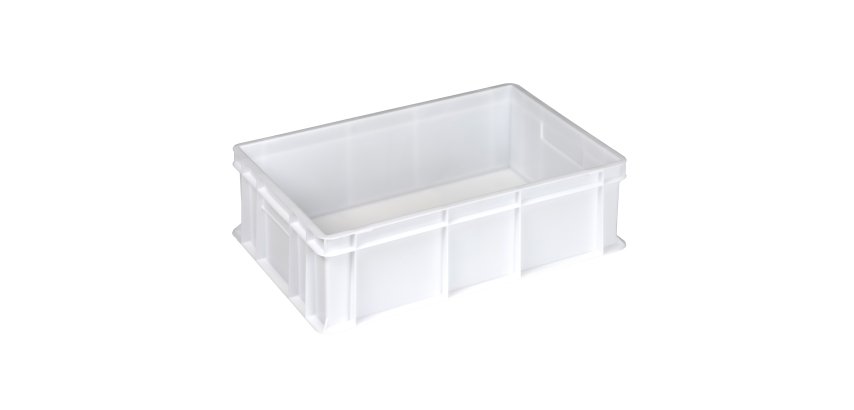 Cassa alimentare Europa - 60 x 40 x 17 cm - 32 L - HDPE - neutro - Mobil Plastic