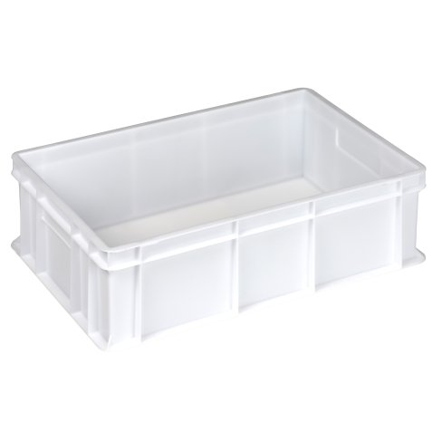 Cassa alimentare Europa - 60 x 40 x 17 cm - 32 L - HDPE - neutro - Mobil Plastic