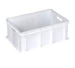 Cassa alimentare Europa - 60 x 40 x 22 cm - 42 L - HDPE - neutro - Mobil Plastic