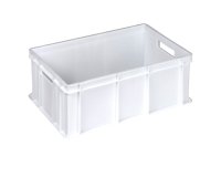 Cassa alimentare Europa - 60 x 40 x 22 cm - 42 L - HDPE - neutro - Mobil Plastic