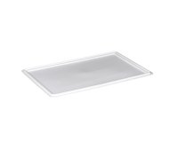 Coperchio per cassa alimentare Europa - 60 x 40 x 2 cm - PP - neutro - Mobil Plastic