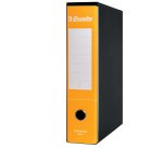 Registratore Essentials G75 - dorso 8 cm - protocollo 23 x 33 cm - giallo - Esselte