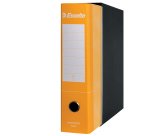 Registratore Essentials G75 - dorso 8 cm - protocollo 23 x 33 cm - giallo - Esselte