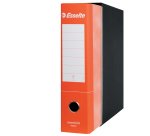 Registratore Essentials G75 - dorso 8 cm - protocollo 23 x 33 cm - arancione - Esselte
