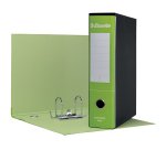 Registratore Essentials G75 - dorso 8 cm - protocollo 23 x 33 cm - verde chiaro - Esselte
