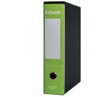 Registratore Essentials G75 - dorso 8 cm - protocollo 23 x 33 cm - verde chiaro - Esselte