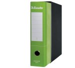 Registratore Essentials G75 - dorso 8 cm - protocollo 23 x 33 cm - verde chiaro - Esselte