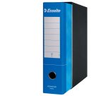 Registratore Essentials G75 - dorso 8 cm - protocollo 23 x 33 cm - azzurro - Esselte