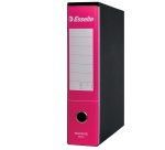 Registratore Essentials G75 - dorso 8 cm - protocollo 23 x 33 cm - fucsia - Esselte