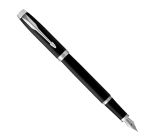 Gift Set IM Black Edition CT - sfera + stilografica - punta media - nero - Parker