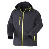 Giubbotto Softshell R Boost - taglia M - antracite/giallo fluo - Rossini