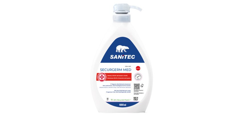 Sapone liquido Securgerm Med PMC - dispenser 1 L - Sanitec