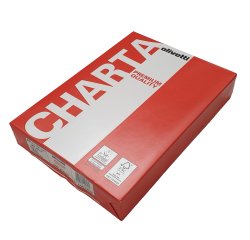Carta Premium Quality A4 80gr 500fg Olivetti Red