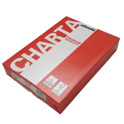 Carta Premium Quality A4 80gr 500fg Olivetti Red